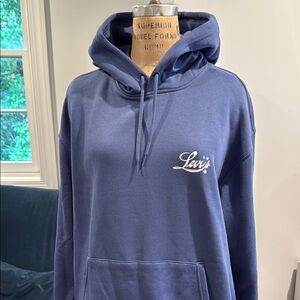 Levi's Navy Pullover Hoodie